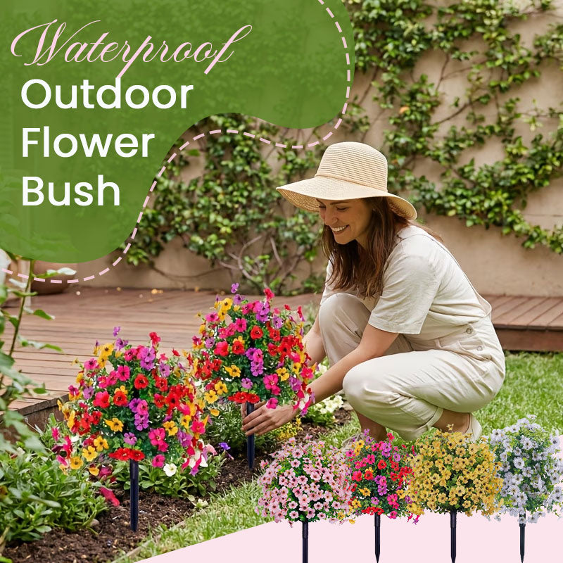 Una mejora instantánea para tu jardín 🌼 Arbusto florido de exterior resistente al agua