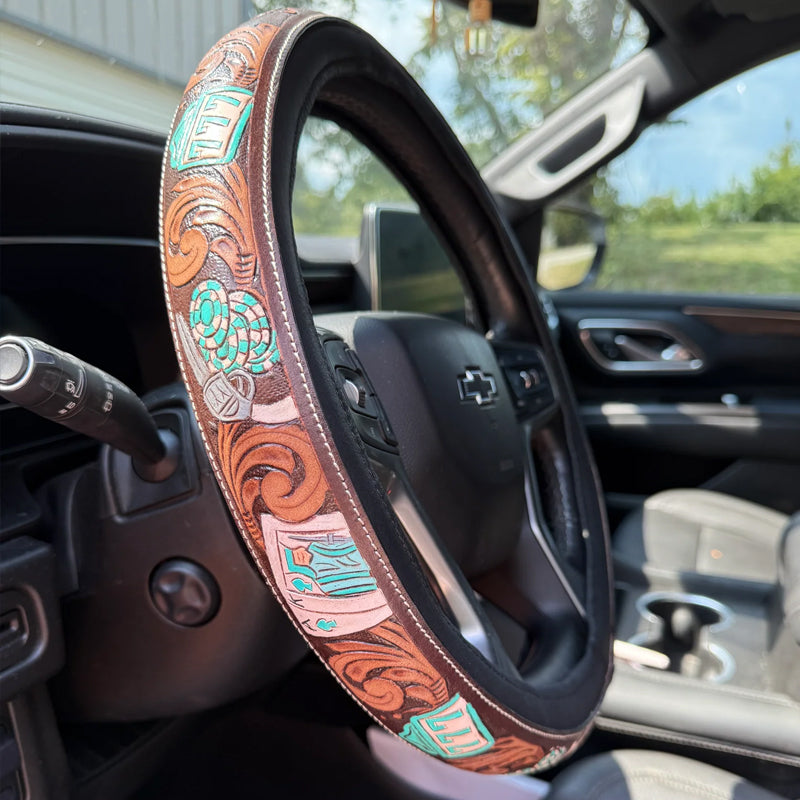 🤠 Funda para volante estilo vaquero del Oeste