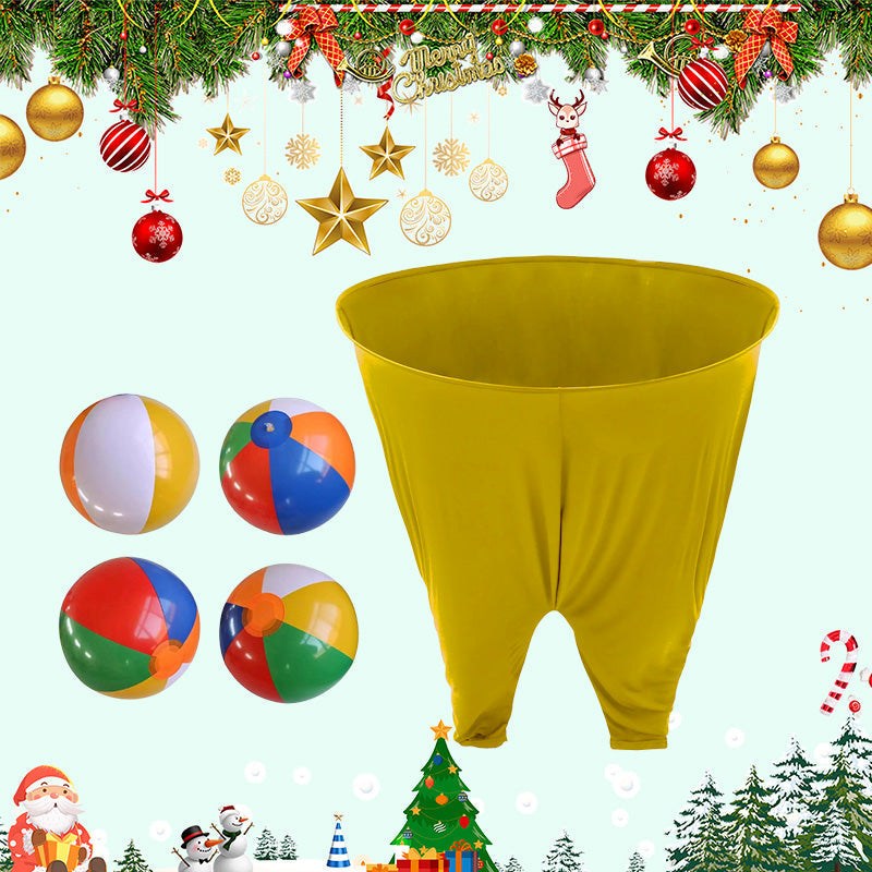 🎅😂 Los pantalones definitivos para juegos de fiestas navideñas