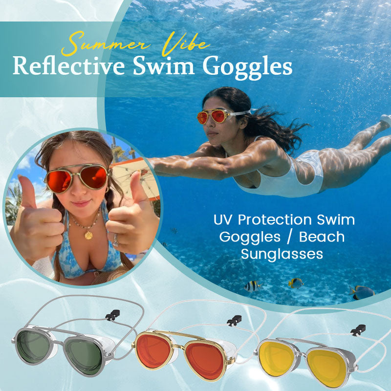 😎✨ Gafas de natación reflectantes SummerVibe