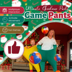 🎅😂 Los pantalones definitivos para juegos de fiestas navideñas