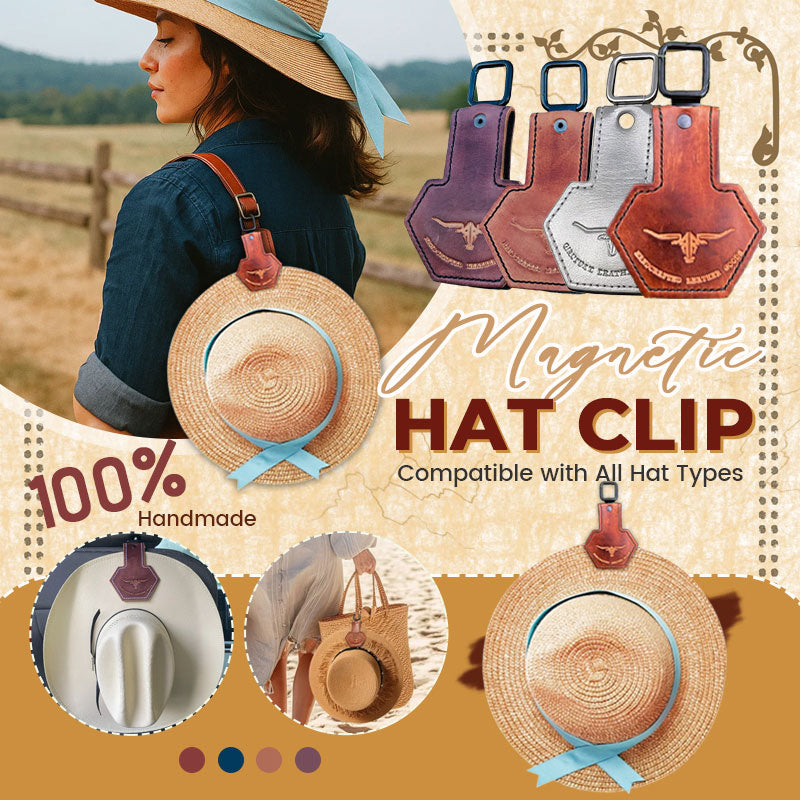🌵 Clip magnético para sombrero «Lone Star» — Lleva tu sombrero, lleva tu historia 🤠