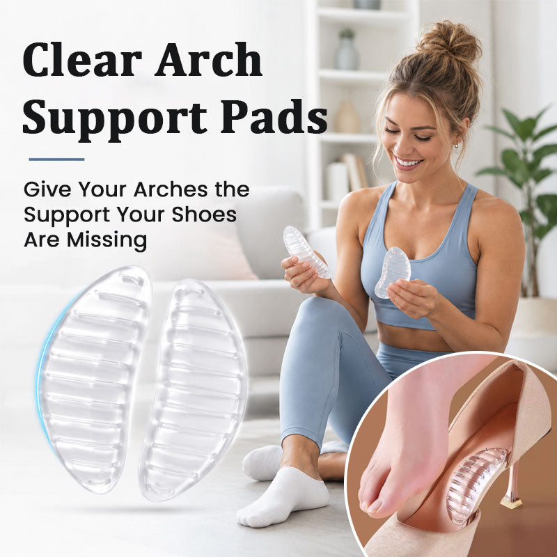 Almohadillas transparentes de silicona para soporte del arco