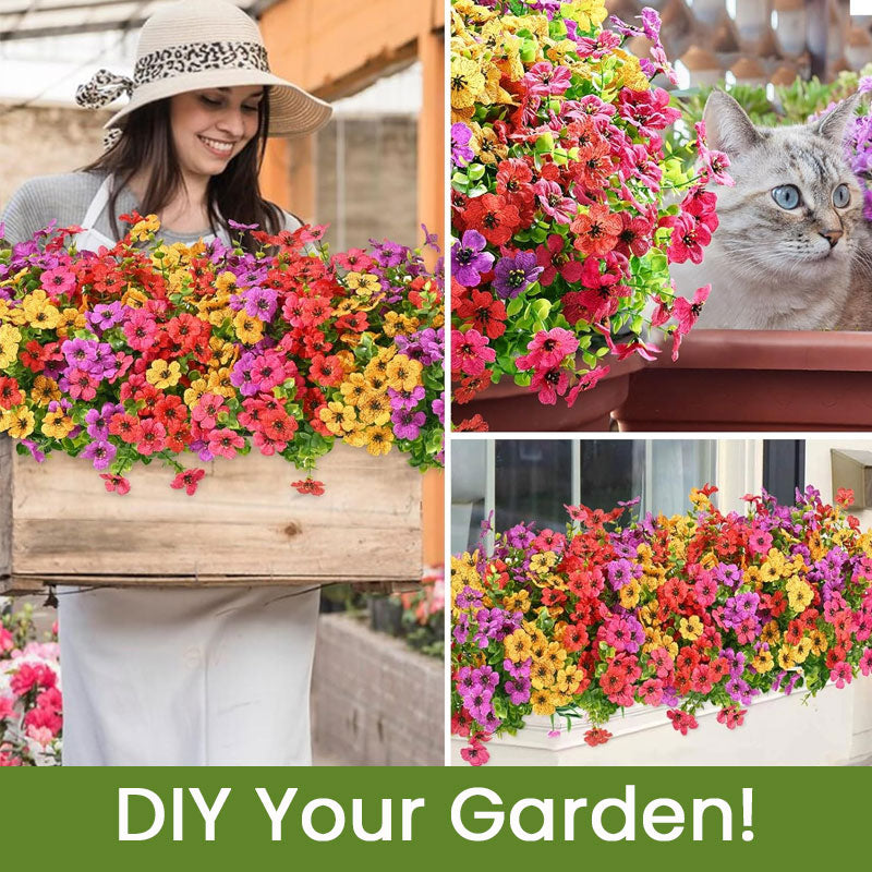 Una mejora instantánea para tu jardín 🌼 Arbusto florido de exterior resistente al agua