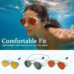 😎✨ Gafas de natación reflectantes SummerVibe