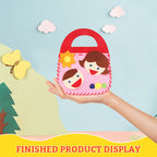 Bolsa de costura hecha a mano para niños