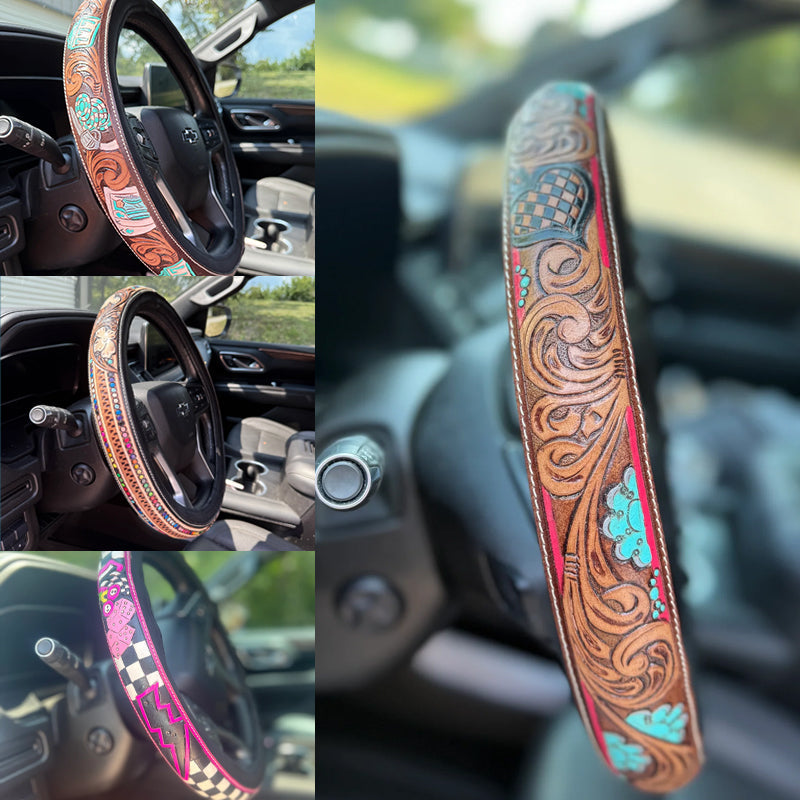 🤠 Funda para volante estilo vaquero del Oeste