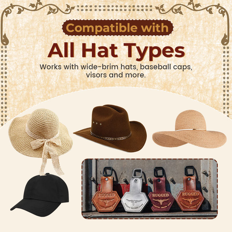 🌵 Clip magnético para sombrero «Lone Star» — Lleva tu sombrero, lleva tu historia 🤠