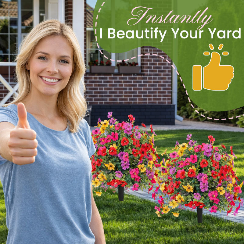 Una mejora instantánea para tu jardín 🌼 Arbusto florido de exterior resistente al agua