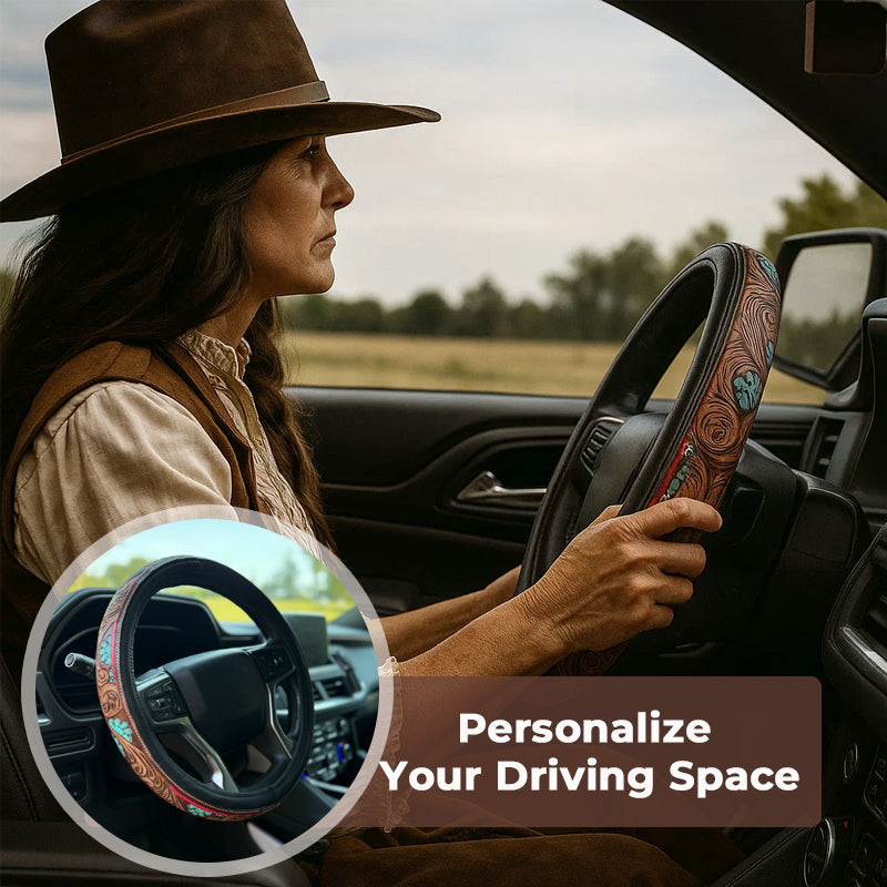 🤠 Funda para volante estilo vaquero del Oeste