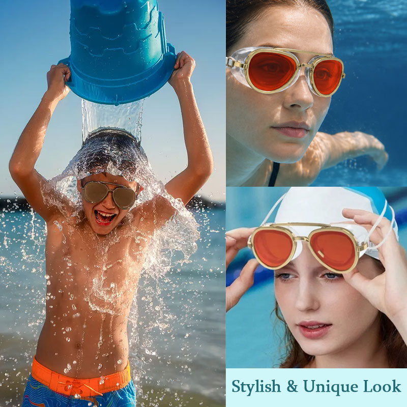 😎✨ Gafas de natación reflectantes SummerVibe