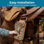📱 🤠 Soporte para teléfono estilo silla de montar western