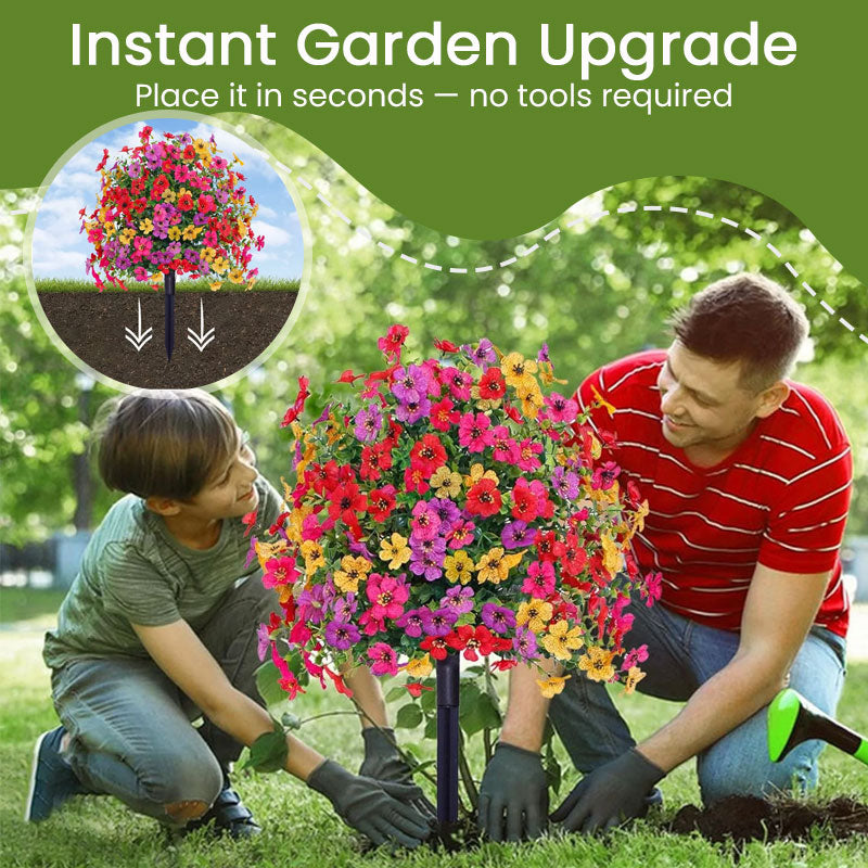 Una mejora instantánea para tu jardín 🌼 Arbusto florido de exterior resistente al agua