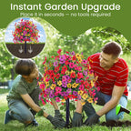 Una mejora instantánea para tu jardín 🌼 Arbusto florido de exterior resistente al agua