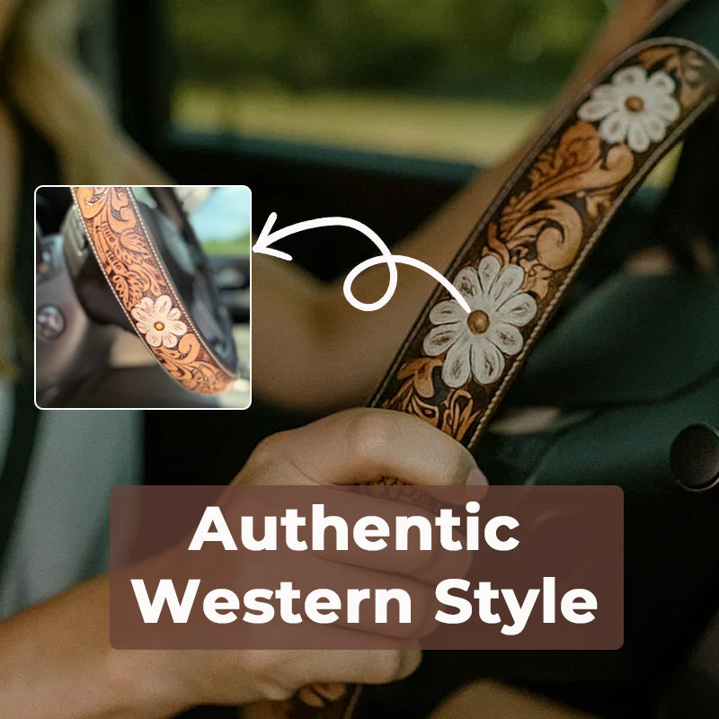 🤠 Funda para volante estilo vaquero del Oeste