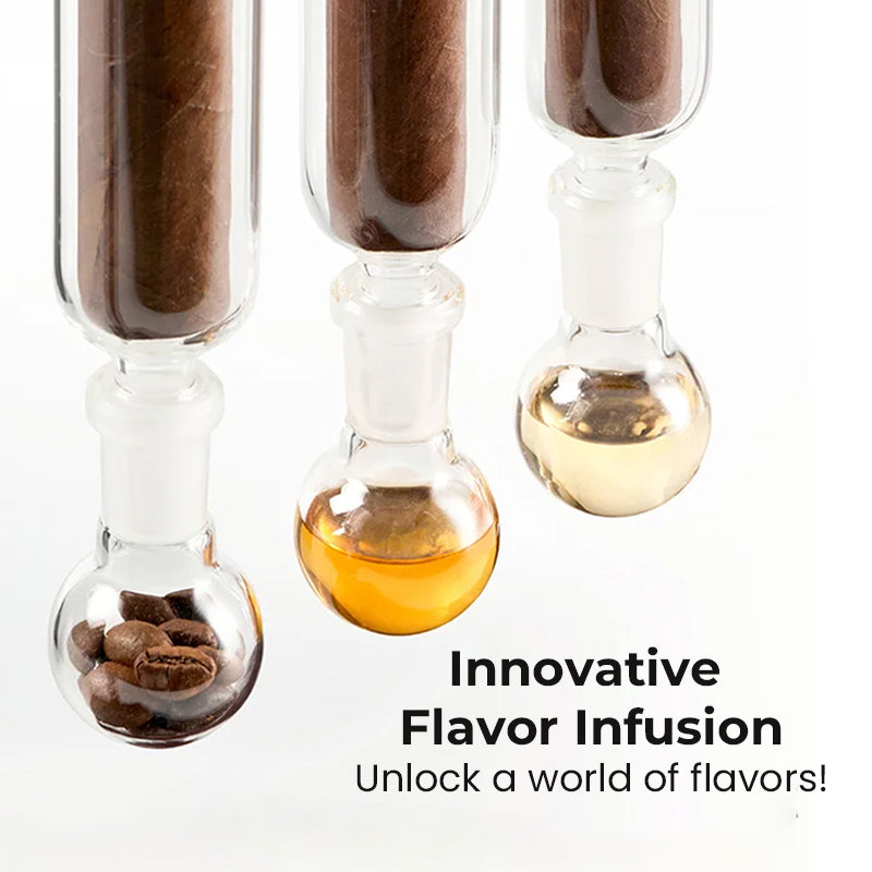 Humidificador inyector de sabor para cigarros