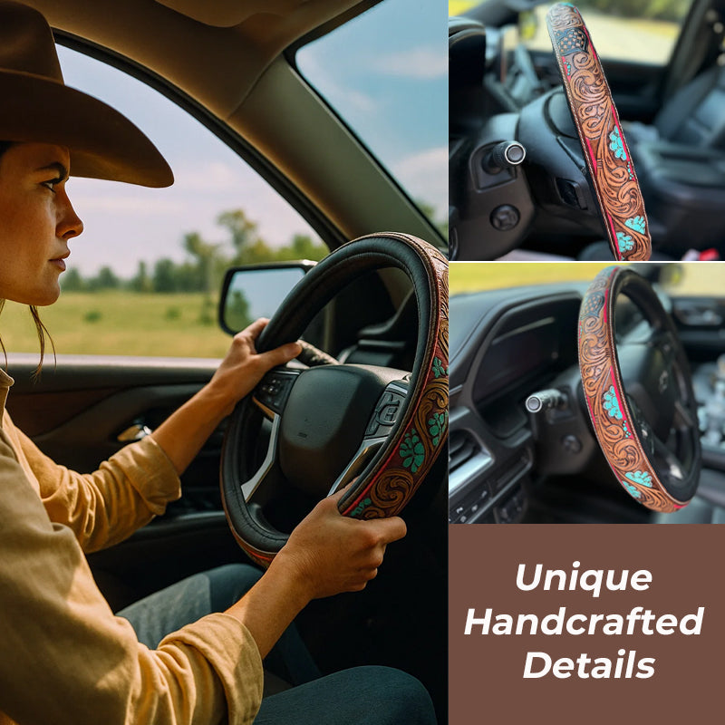🤠 Funda para volante estilo vaquero del Oeste