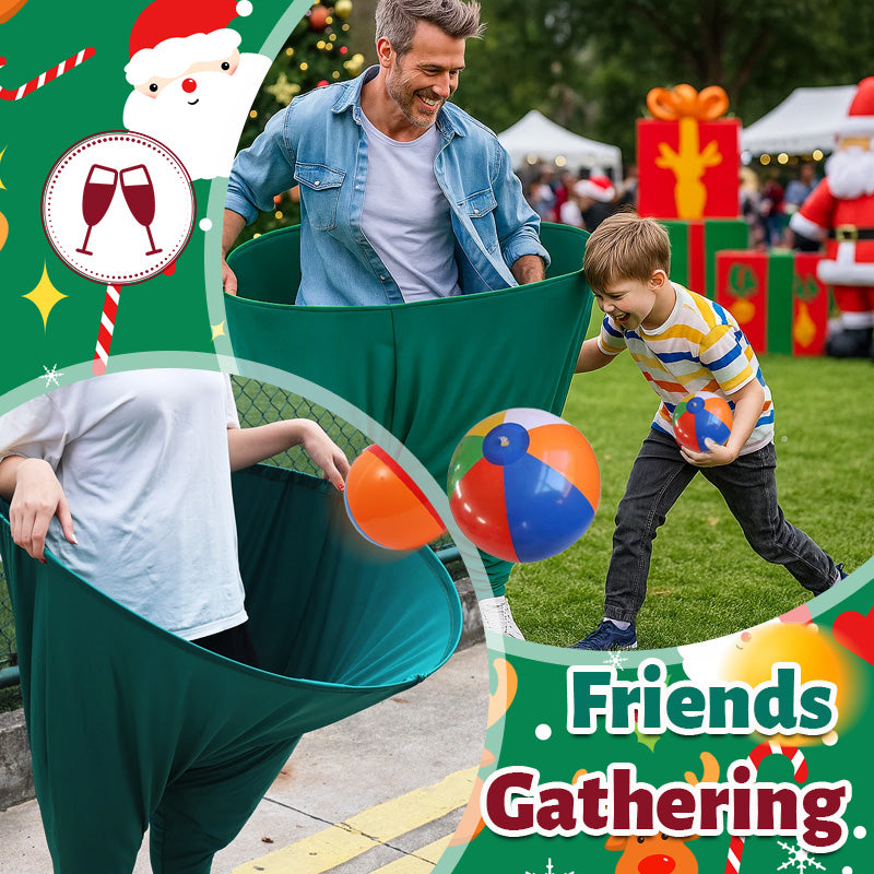 🎅😂 Los pantalones definitivos para juegos de fiestas navideñas