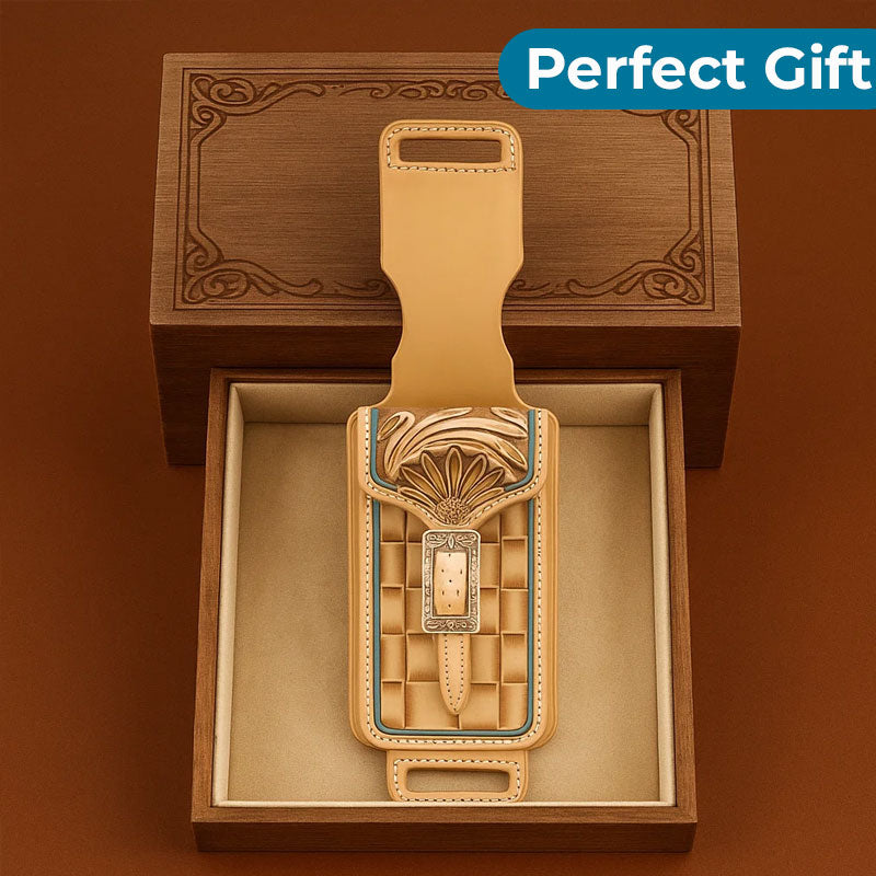 📱 🤠 Soporte para teléfono estilo silla de montar western