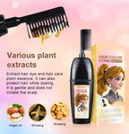 🟧 Peine 3 en 1 para teñir el cabello | Fácil coloración en casa con cepillo integrado