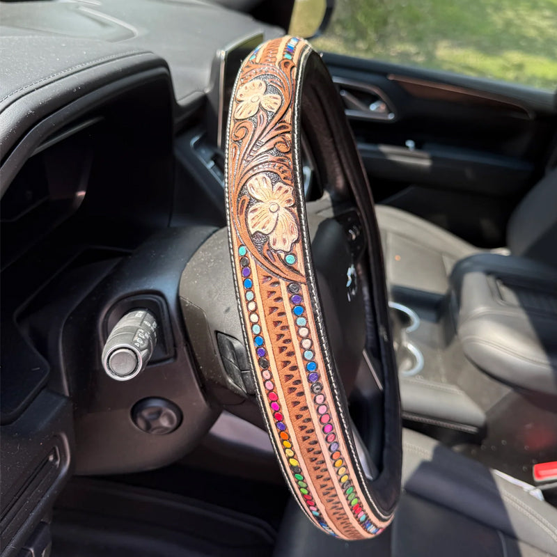 🤠 Funda para volante estilo vaquero del Oeste