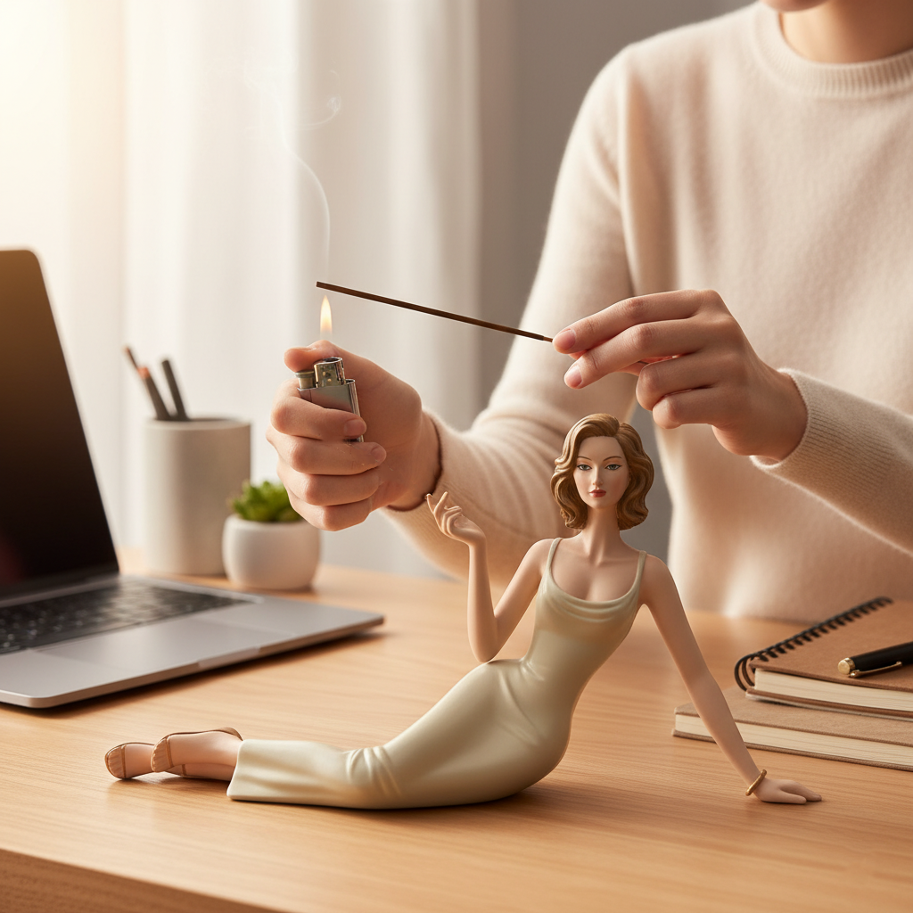 Incienso escultórico de aromaterapia